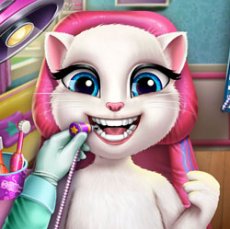Коте реален зъболекар
